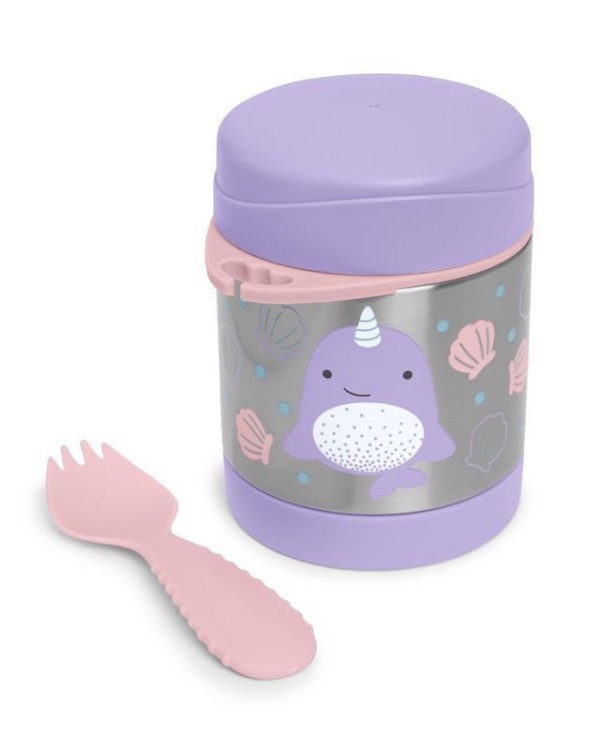 SKIP HOP Zoo Termoska na jídlo se lžičkou/vidličkou 325 ml, 3r+
