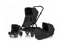 Kočárek Britax Go + Britax Hluboká korba Go + autosedačka