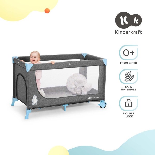 KINDERKRAFT Postýlka cestovní Joy