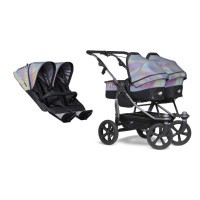TFK Set 1 Duo combi push chair - air chamber wheel 2022 glow in the dark
