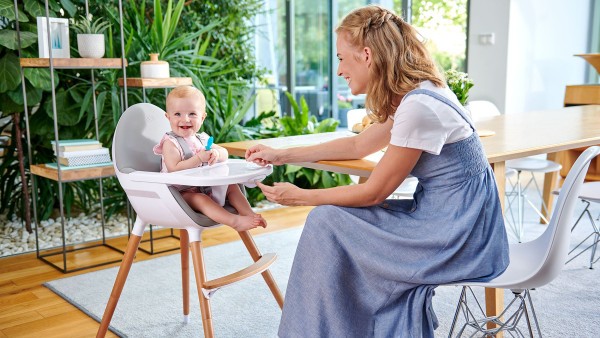 KINDERKRAFT Židlička jídelní FINI