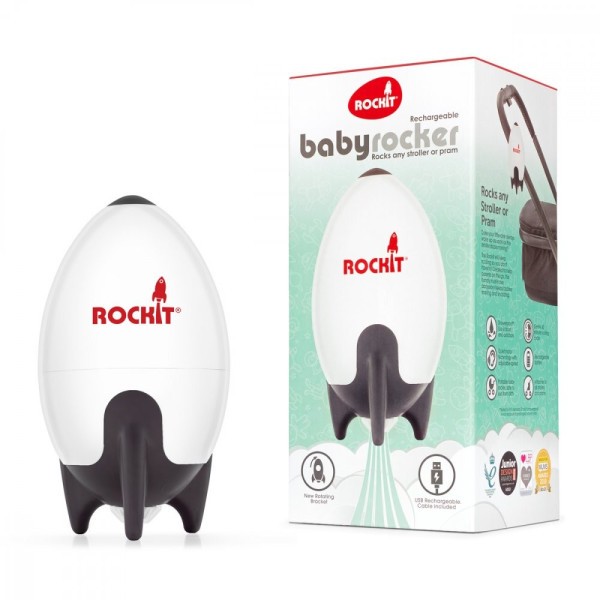 ROCKIT Přenosné houpadlo kočárku - dobíjecí