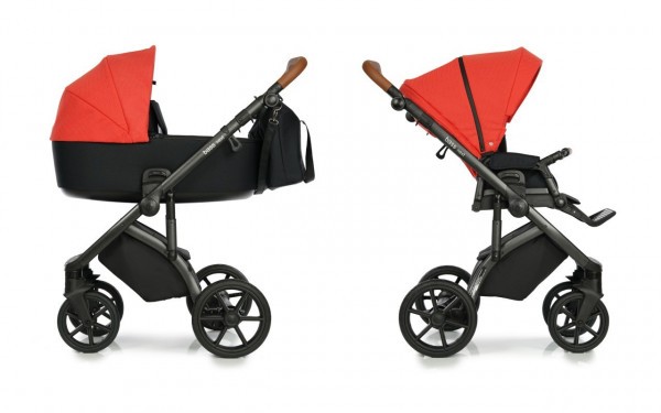 ROAN Kočárek 2v1 Bass Next - Chilli