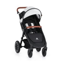 PETITE&MARS Kočárek Street + nánožník + stříška letní na Street+ Summer Silver Complete