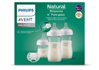 Philips AVENT Novorozenecká startovní sada Natural Response skleněná SCD878/11