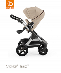 Stokke® Sportovní sedačka Xplory®, Crusi™ , Trailz™  Beige Mélange