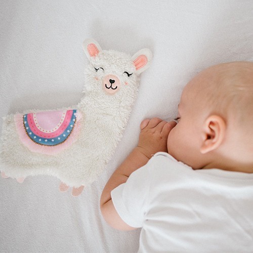 BABYONO Hračka mazlíček Lama Lulu 0m+
