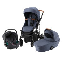 Set kočárek Smile III + hluboká korba + autosedačka Baby Safe 3 i-Size