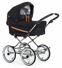 Klasická konstrukce Emmaljunga chassis DUO de Luxe