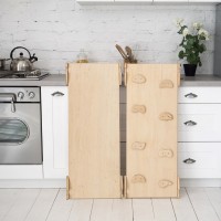 WOODANDHEARTS Montessori piklerová rampa s kameny, Small NW pebbles