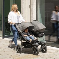 TFK Kočárek dvojčata/sourozenecký Duo combi push chair - air wheel prem.