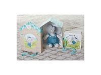 MEIYA&ALVIN Dárkový set Deluxe knížka + hračka sloník Alvin