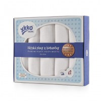 KIKKO Pleny dětské z biobavlny Organic Staré časy 80x80 (5 ks)