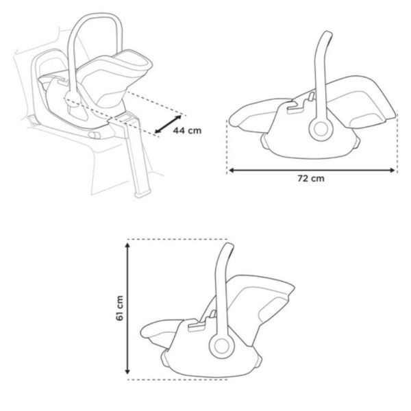 THULE MAPLE Autosedačka 40-75 cm