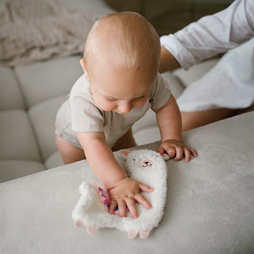 BABYONO Hračka mazlíček Lama Lulu 0m+
