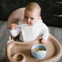 BABYONO Miska silikonová s přísavkou 6m+