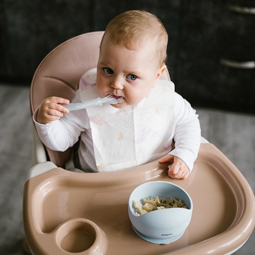 BABYONO Miska silikonová s přísavkou 6m+