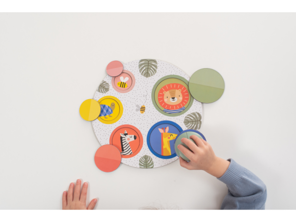 TAF TOYS Magnetické puzzle 4v1