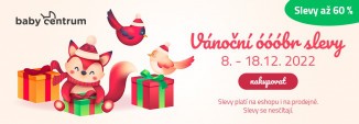 Vánoční óóóbr slevy v Baby centru Vánoční óóóbr slevy v Baby centru