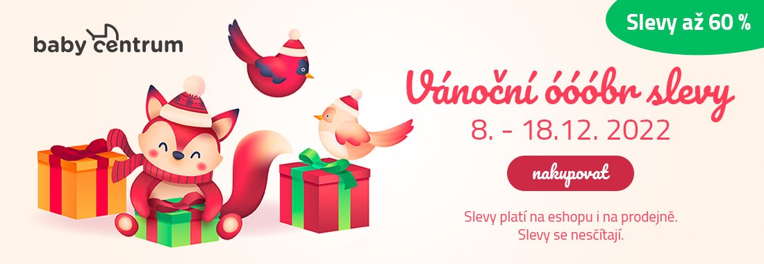Vánoční óóóbr slevy v Baby centru Vánoční óóóbr slevy v Baby centru
