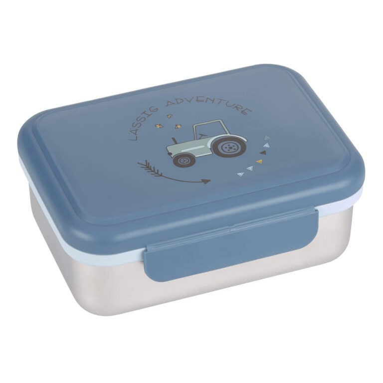 Lässig Krabička na svačinu Lunchbox Stainless Steel