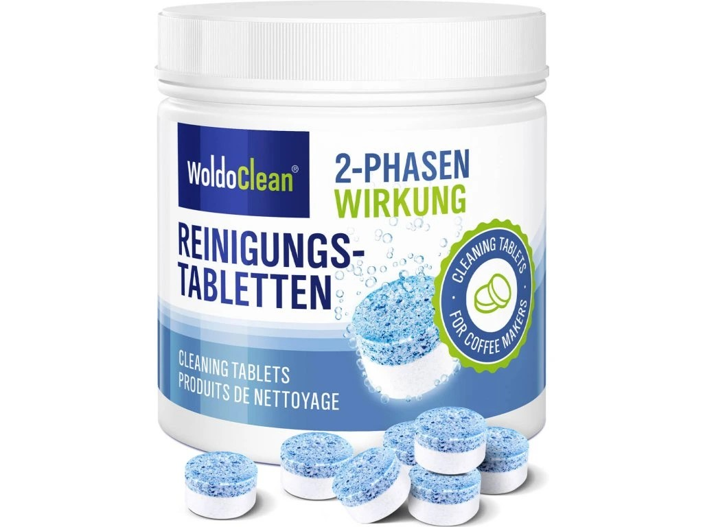 WOLDOCLEAN Dvoufázové tablety do kávovaru - Dvoufázové tablety do kávovaru 25 ks