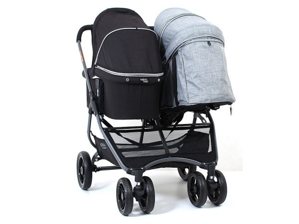 Kočárek dvojčatový  Valco Snap Ultra Duo Tailor Made Grey Marle