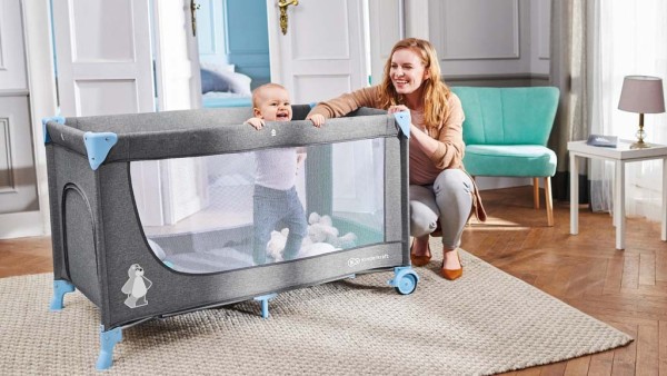 KINDERKRAFT Postýlka cestovní Joy