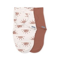 INGENUITY Zavinovačka SwaddleMe™  Ulitka bavlna 2ks 0,5 TOG 0-3m
