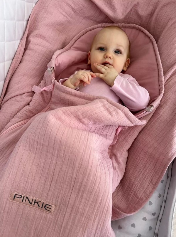 PINKIE Fusak BIO 0-12měsíců lehký