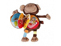 Dětská knížečka Lilliputiens Basile Cuddle Book