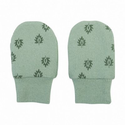 LODGER Mittens Print Rib Rukavičky
