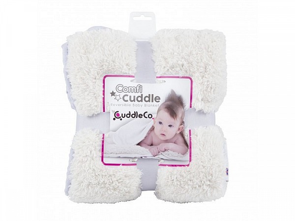 CUDDLECO Super měkká oboustranná dětská deka, Lila