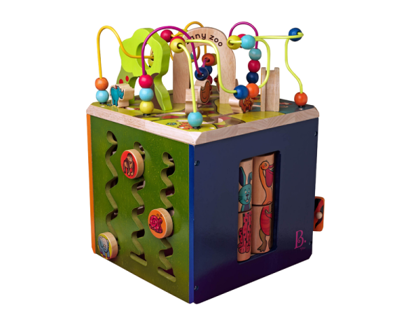 B-TOYS Interaktivní krychle Zany Zoo