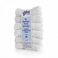 KIKKO ubrousky BIObavlněné froté Organic 21x21 (6ks)