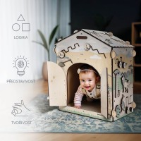 ZOPA Edukativní aktivity domeček velký, Safari