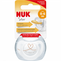 NUK Dudlík Star latex, 1ks BOX