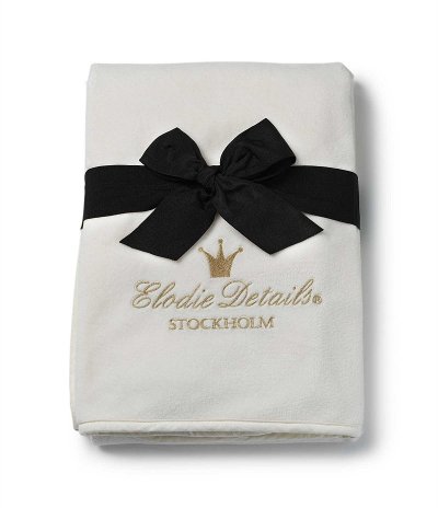 Sametová deka Elodie Details Vanilla White