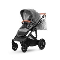 KINDERKRAFT Kočárek kombinovaný Prime 3v1  + koš na pleny Angelcare