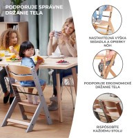 KINDERKRAFT Židlička jídelní Enock