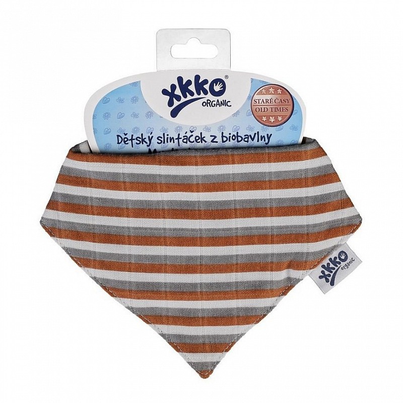 Dětský slintáček XKKO Organic Dětský slintáček XKKO Organic