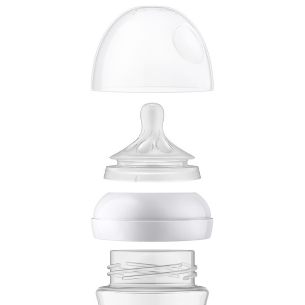 Philips AVENT Láhev Natural Response skleněná 240 ml, 1m+, 2 ks