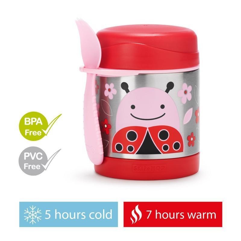 Zoo Termoska na jídlo s vidličkou 12m+ - Beruška