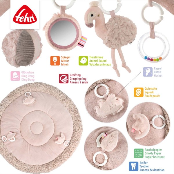 BABY FEHN 3D aktivity deka z kolekce Lazy, Crazy & Pink