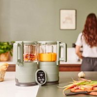 BABYMOOV Multifunkční přístroj Nutribaby Glass Celadon