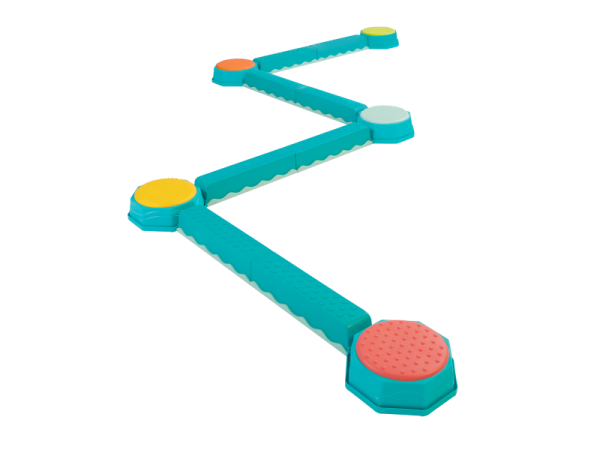 B-TOYS Překážková dráha se stupínky Balance & Build