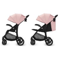 Kočárek sportovní Cruiser pink Kinderkraft + Dětské odrážadlo 2WAY Next