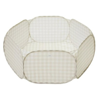 3 SPROUTS Suchý bazének Recycled - Gingham/Beige
