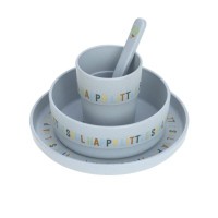 LÄSSIG Nádobí Dish Set PP/Cellulose Happy Fruits