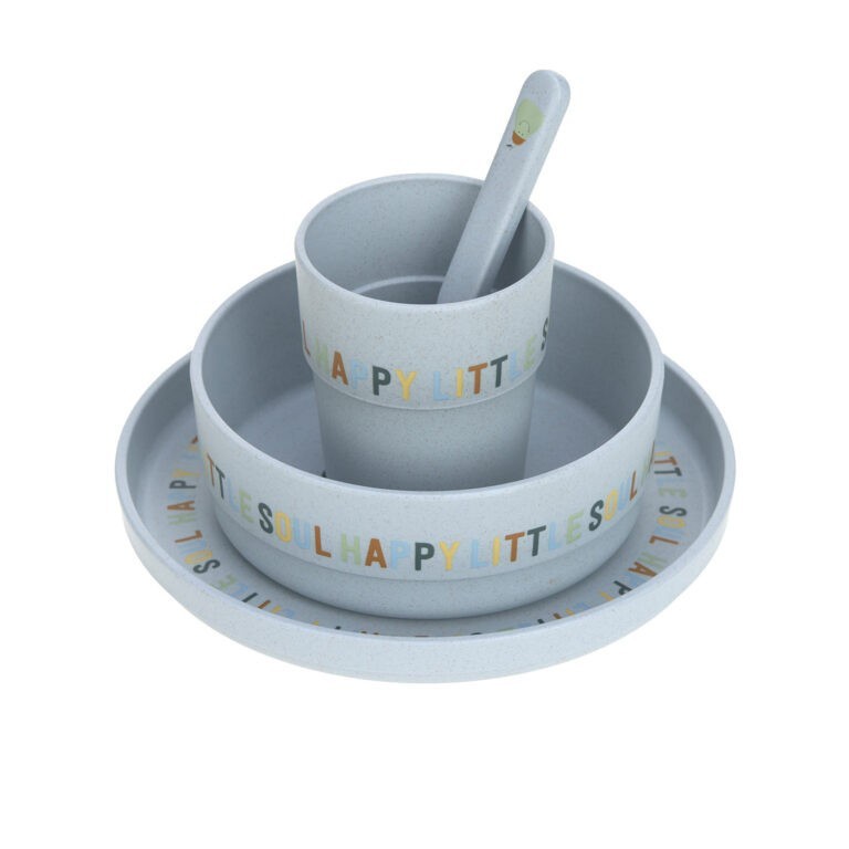 LÄSSIG Nádobí Dish Set PP/Cellulose Happy Fruits